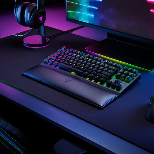 Razer Ergonomic Wrist Rest for Tenkeyless Keyboards